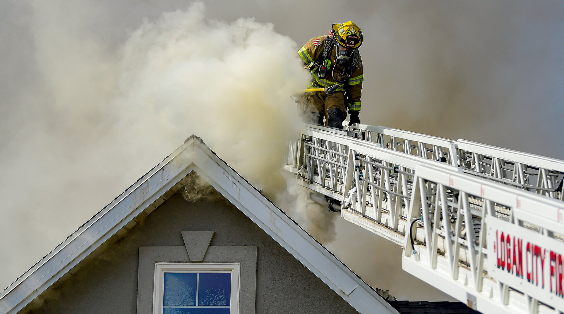 Fire severely damages home in Cliffside